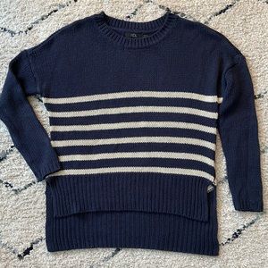 Navy sweater